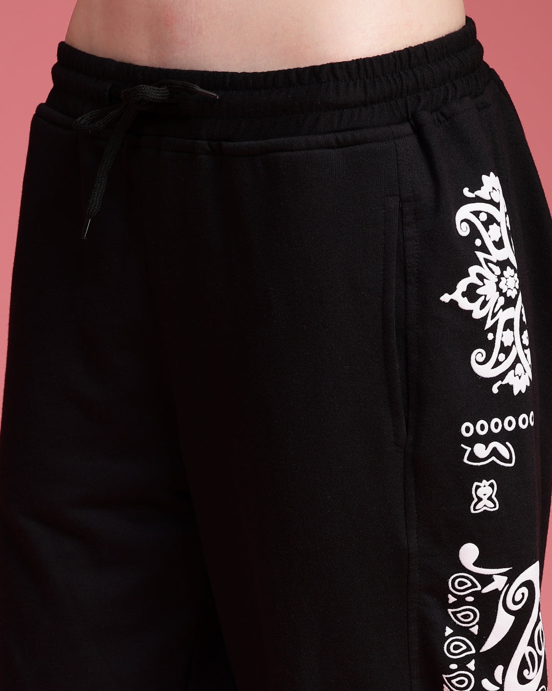 Bandana Printed Loose Fit Unisex Jogger Pants